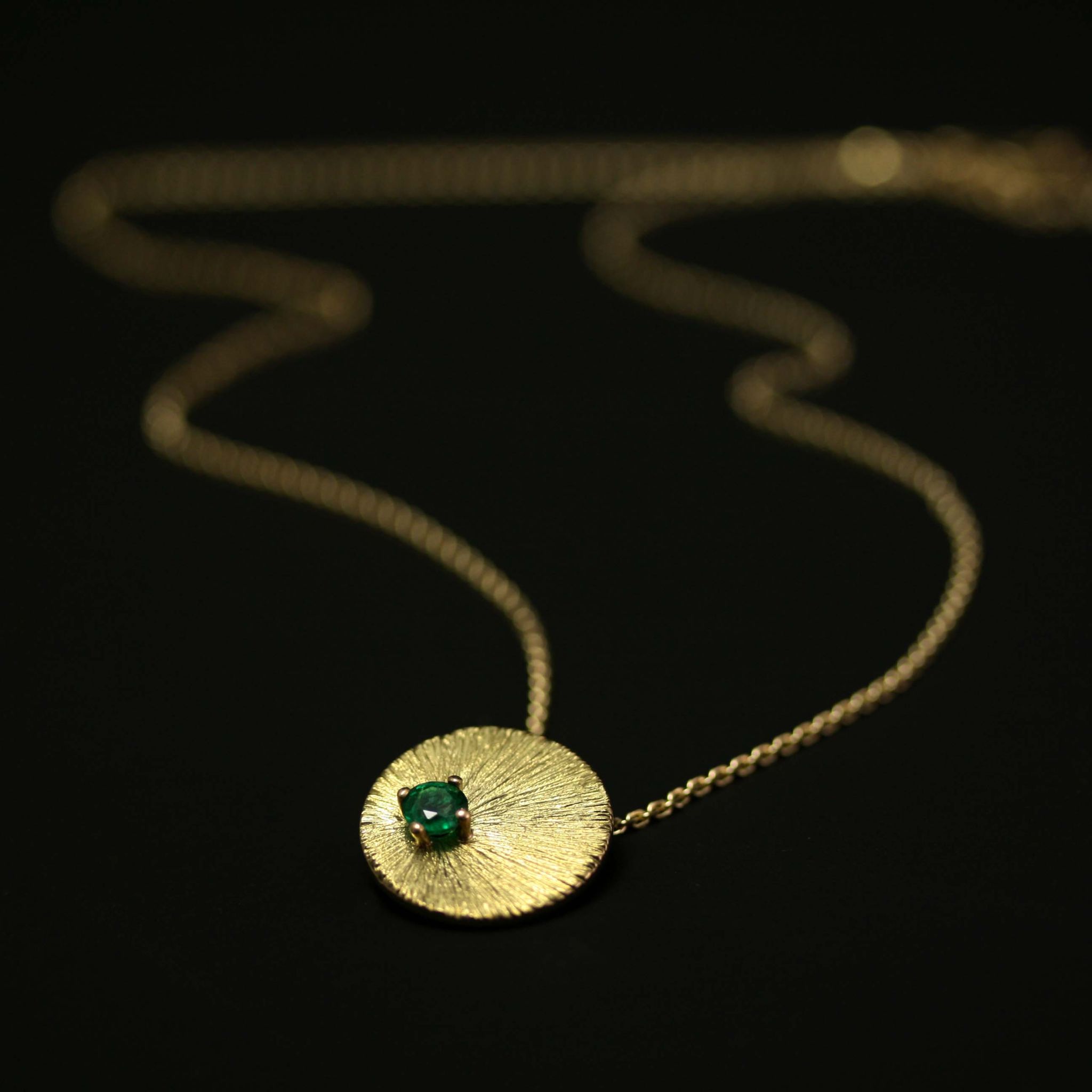 Collier émeraude